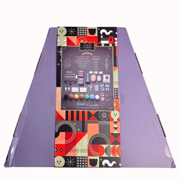 FAO Schwarz Christmas Dinosaur Advent Calendar Countdown STEM Toy Set For Kids - Picture 11 of 11